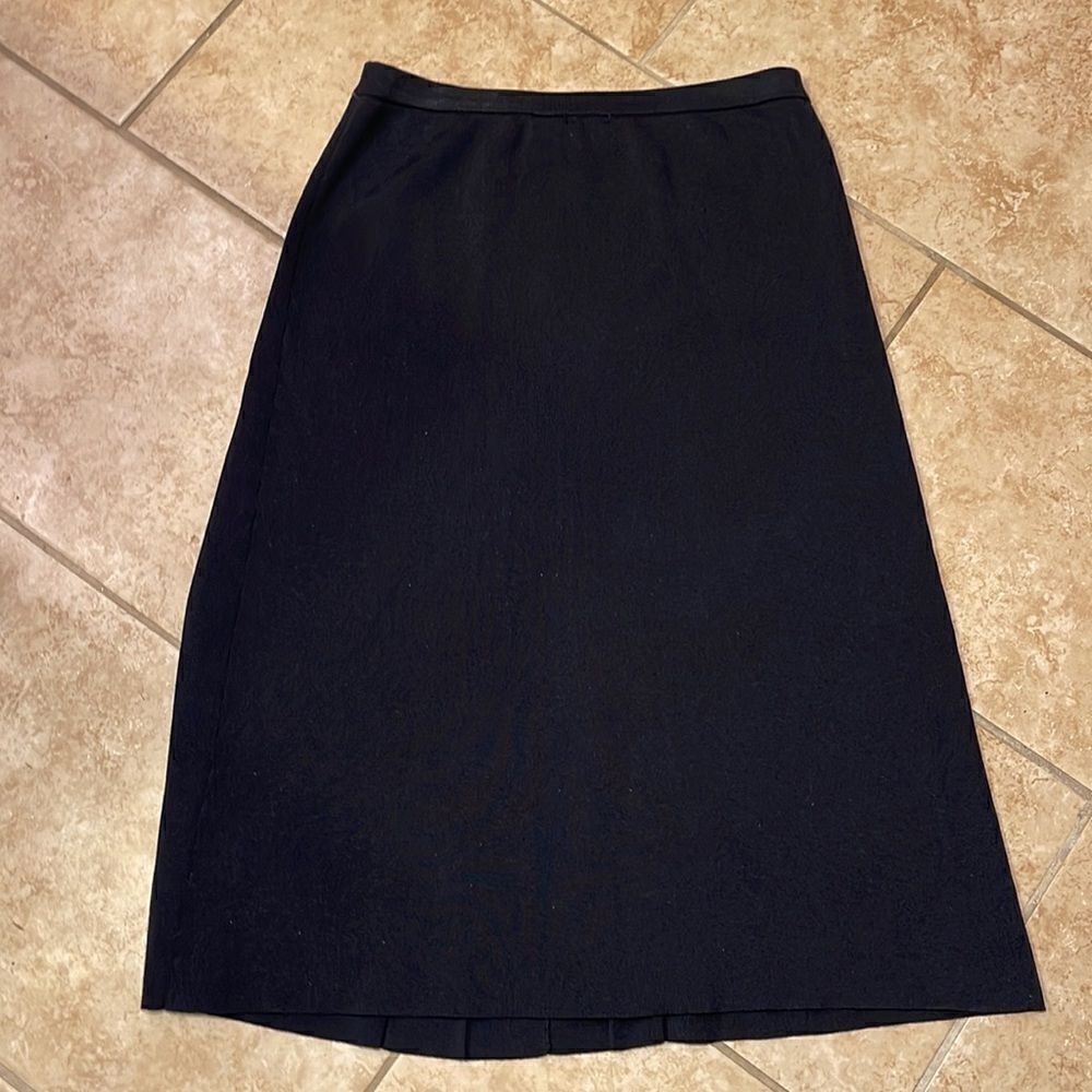Black Rayon/polyester shirt - Picture 2 of 4